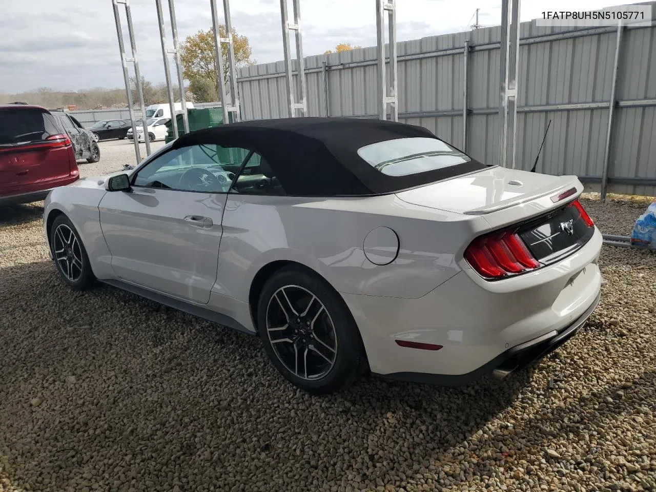 2022 Ford Mustang VIN: 1FATP8UH5N5105771 Lot: 78176444