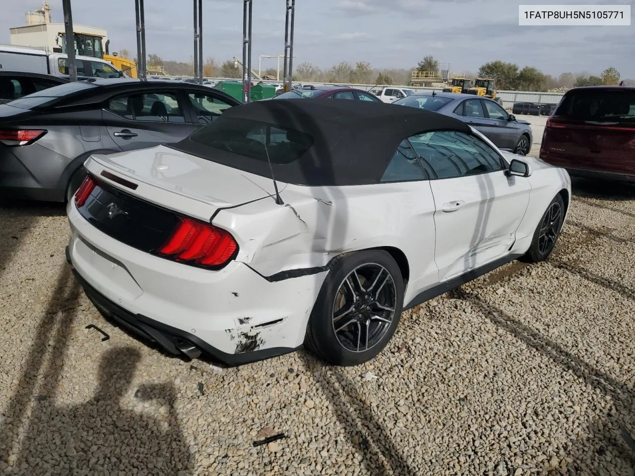 2022 Ford Mustang VIN: 1FATP8UH5N5105771 Lot: 78176444