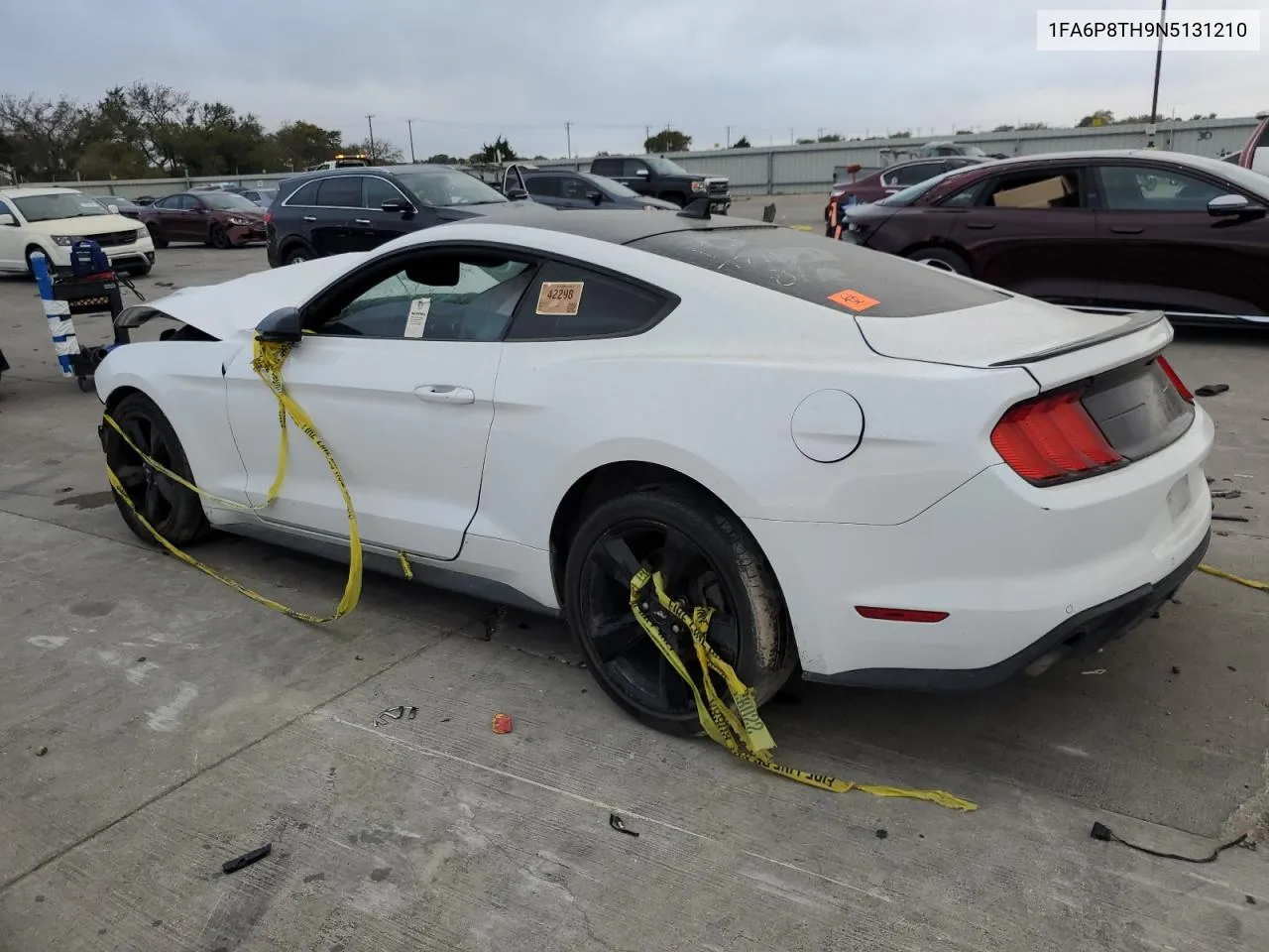 2022 Ford Mustang VIN: 1FA6P8TH9N5131210 Lot: 78438674