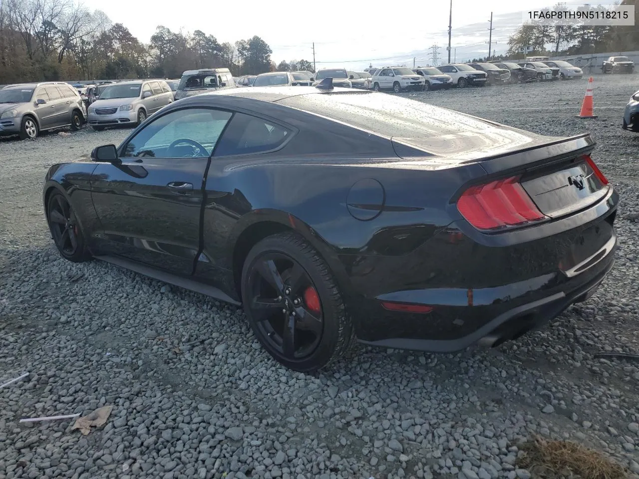 2022 Ford Mustang VIN: 1FA6P8TH9N5118215 Lot: 78694364