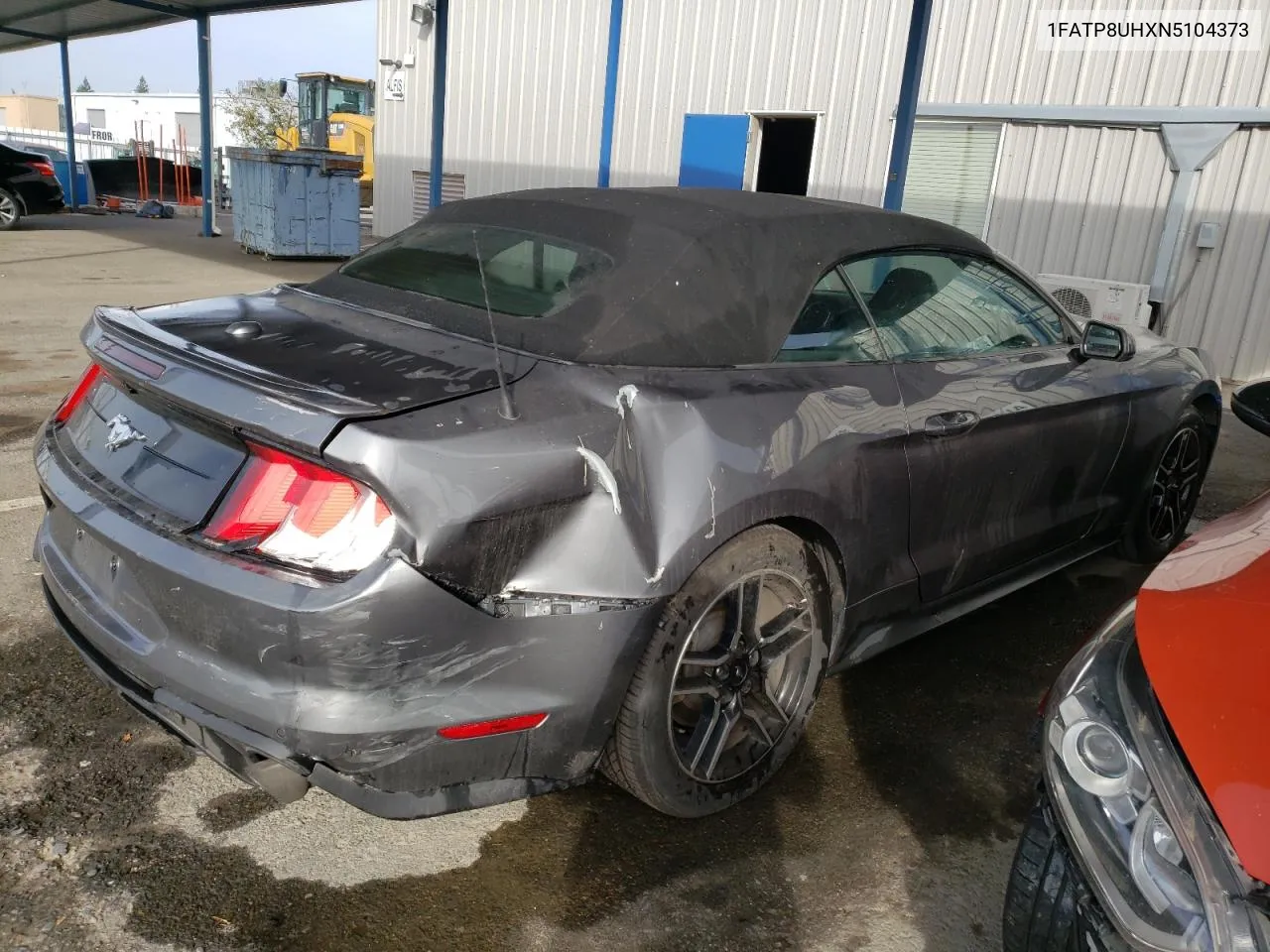 2022 Ford Mustang VIN: 1FATP8UHXN5104373 Lot: 79323634