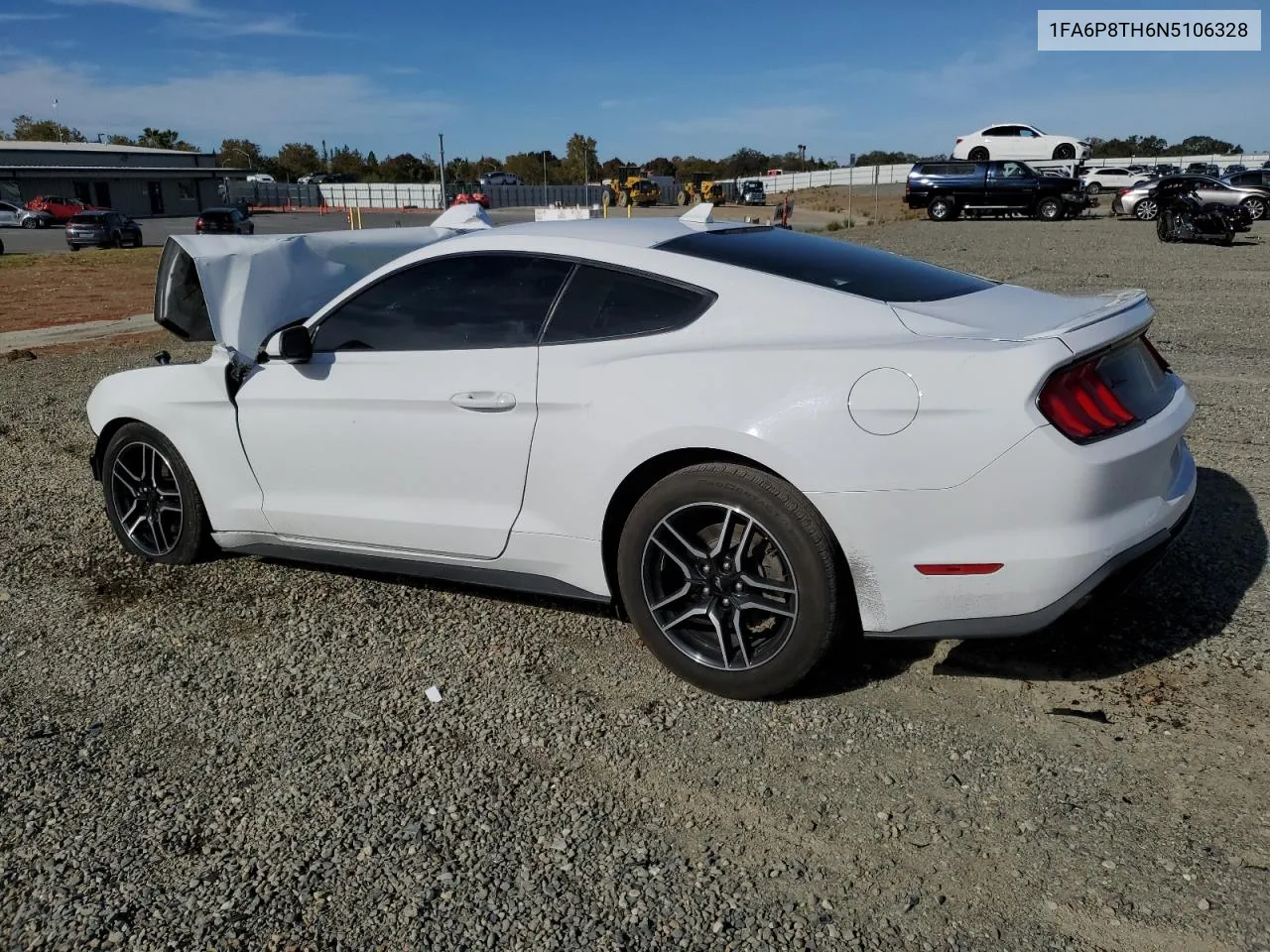 2022 Ford Mustang VIN: 1FA6P8TH6N5106328 Lot: 79341714