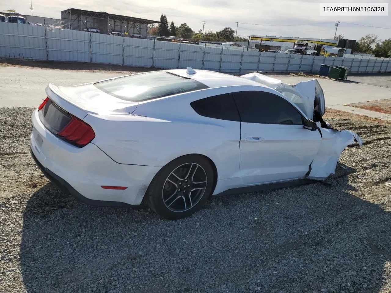 2022 Ford Mustang VIN: 1FA6P8TH6N5106328 Lot: 79341714