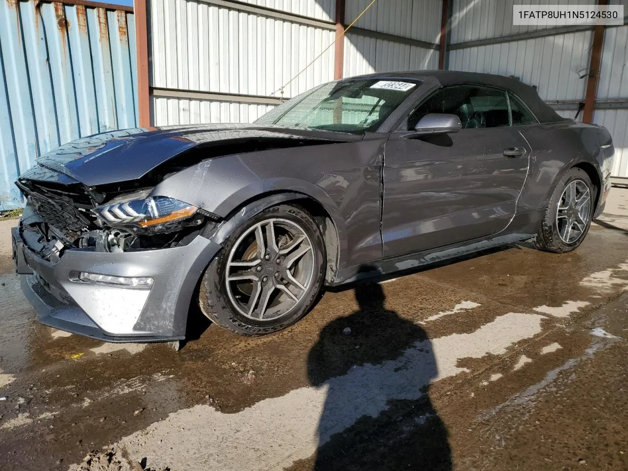 2022 Ford Mustang VIN: 1FATP8UH1N5124530 Lot: 80323644