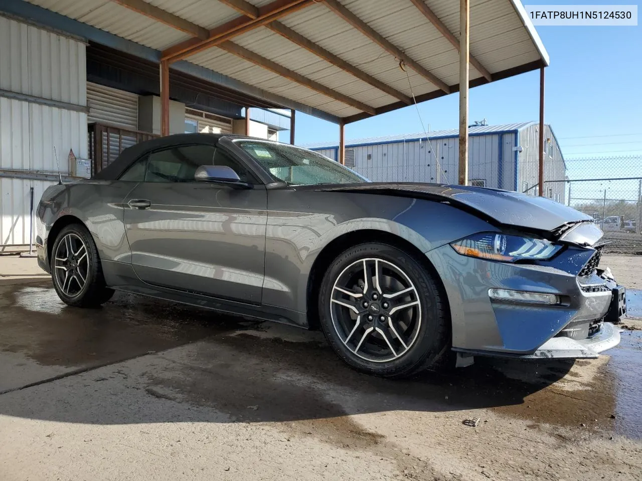 2022 Ford Mustang VIN: 1FATP8UH1N5124530 Lot: 80323644