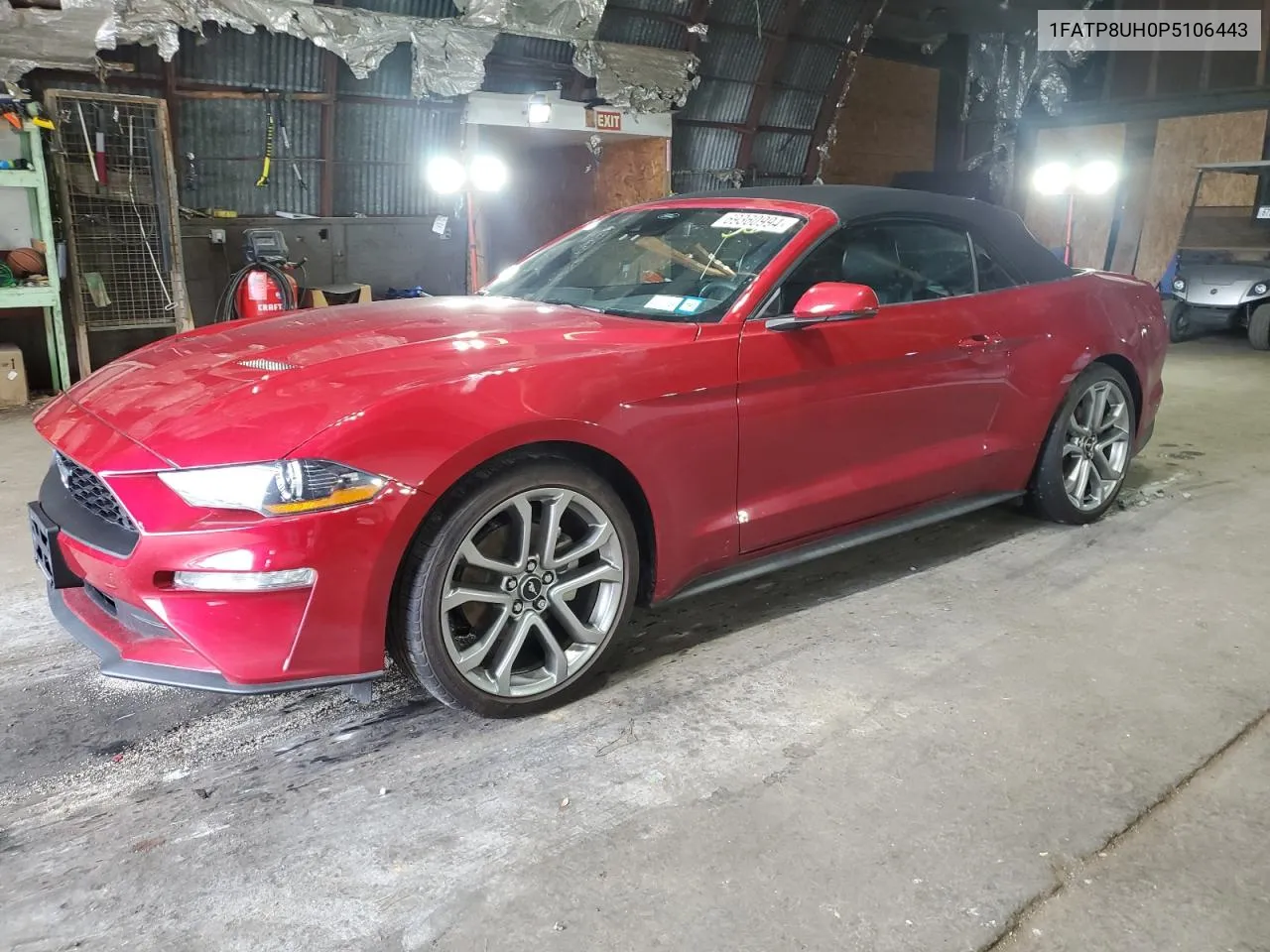 2023 Ford Mustang VIN: 1FATP8UH0P5106443 Lot: 69360994