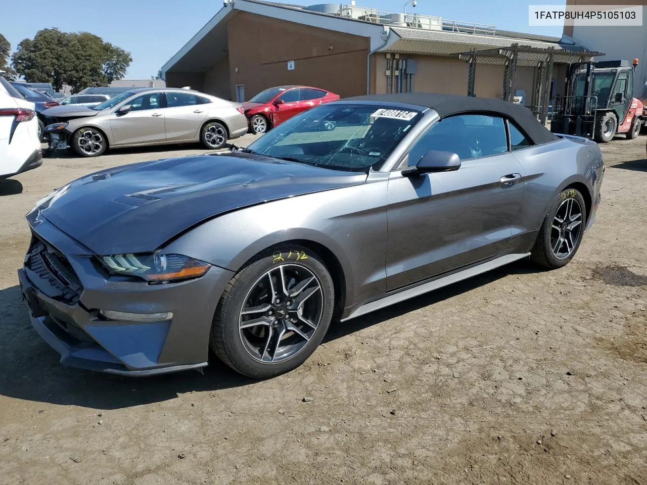 2023 Ford Mustang VIN: 1FATP8UH4P5105103 Lot: 74088164