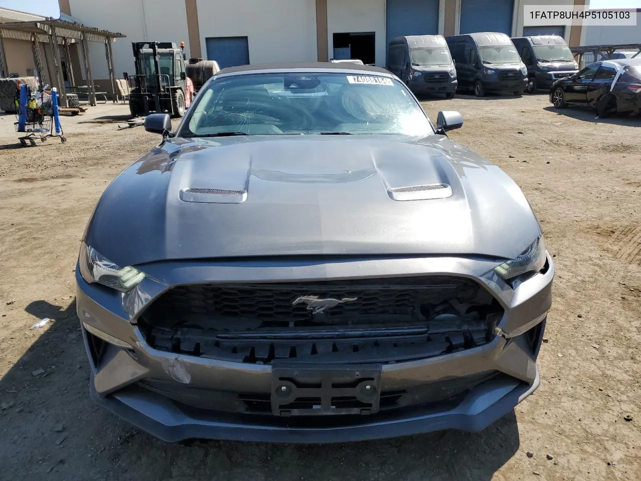 2023 Ford Mustang VIN: 1FATP8UH4P5105103 Lot: 74088164