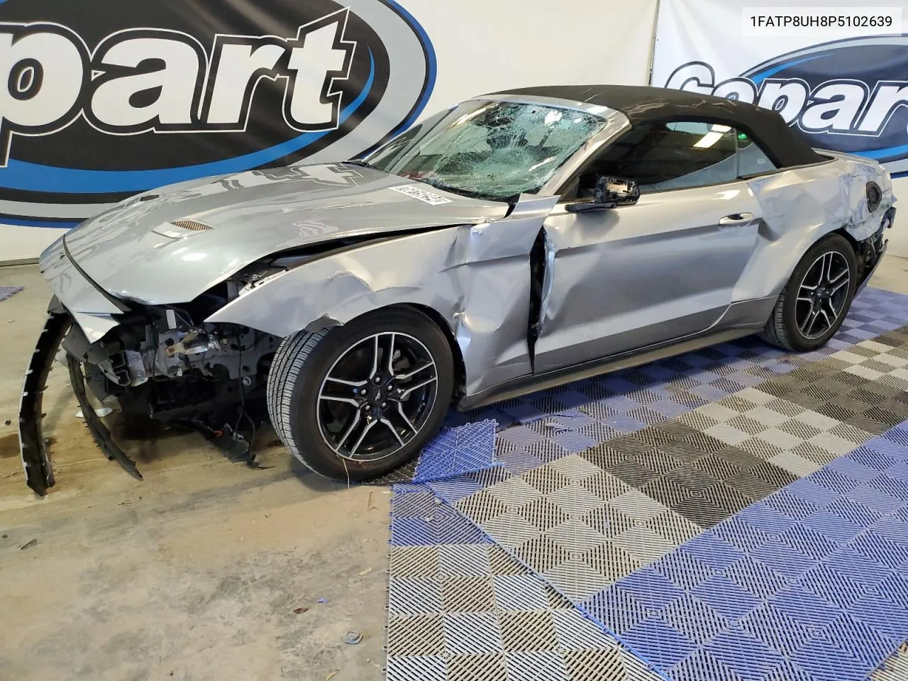 2023 Ford Mustang VIN: 1FATP8UH8P5102639 Lot: 76019294