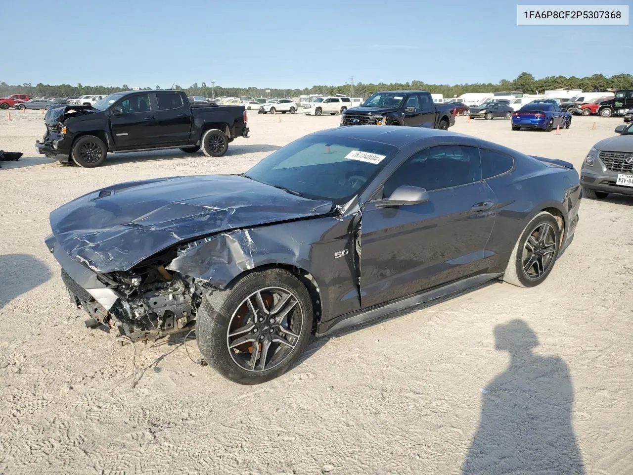 2023 Ford Mustang Gt VIN: 1FA6P8CF2P5307368 Lot: 76724804