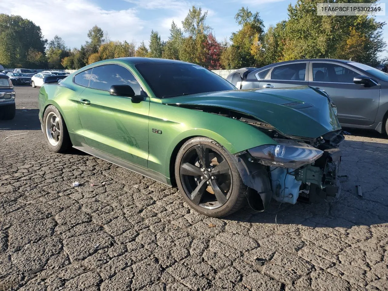 2023 Ford Mustang Gt VIN: 1FA6P8CF1P5302369 Lot: 77839014