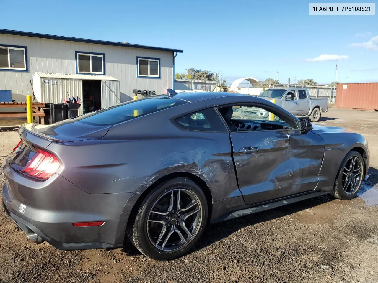 2023 Ford Mustang VIN: 1FA6P8TH7P5108821 Lot: 80350834