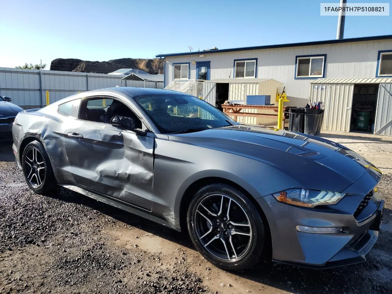 2023 Ford Mustang VIN: 1FA6P8TH7P5108821 Lot: 80350834