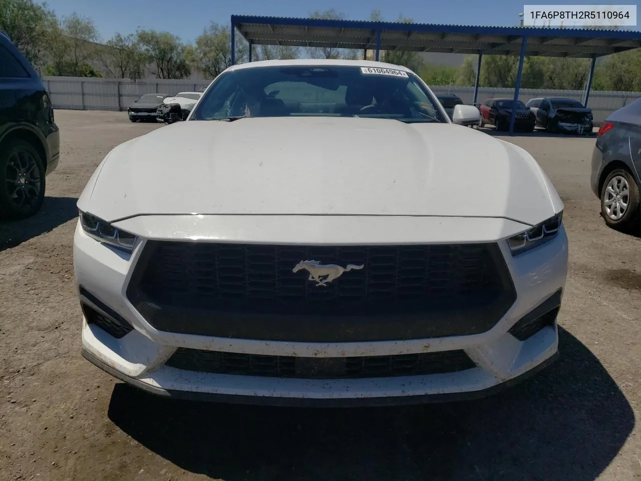 2024 Ford Mustang VIN: 1FA6P8TH2R5110964 Lot: 61064964