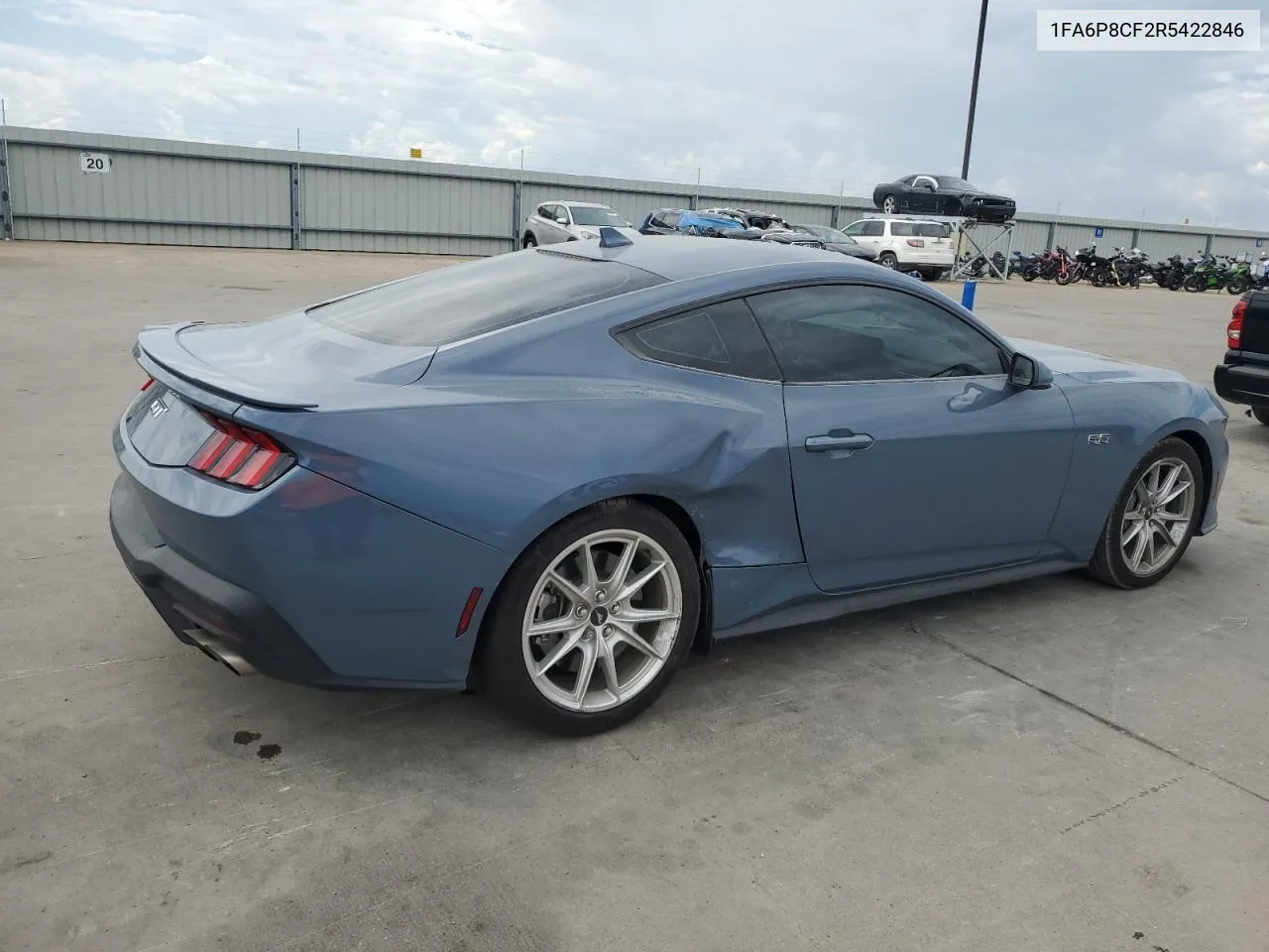 2024 Ford Mustang Gt VIN: 1FA6P8CF2R5422846 Lot: 69429044