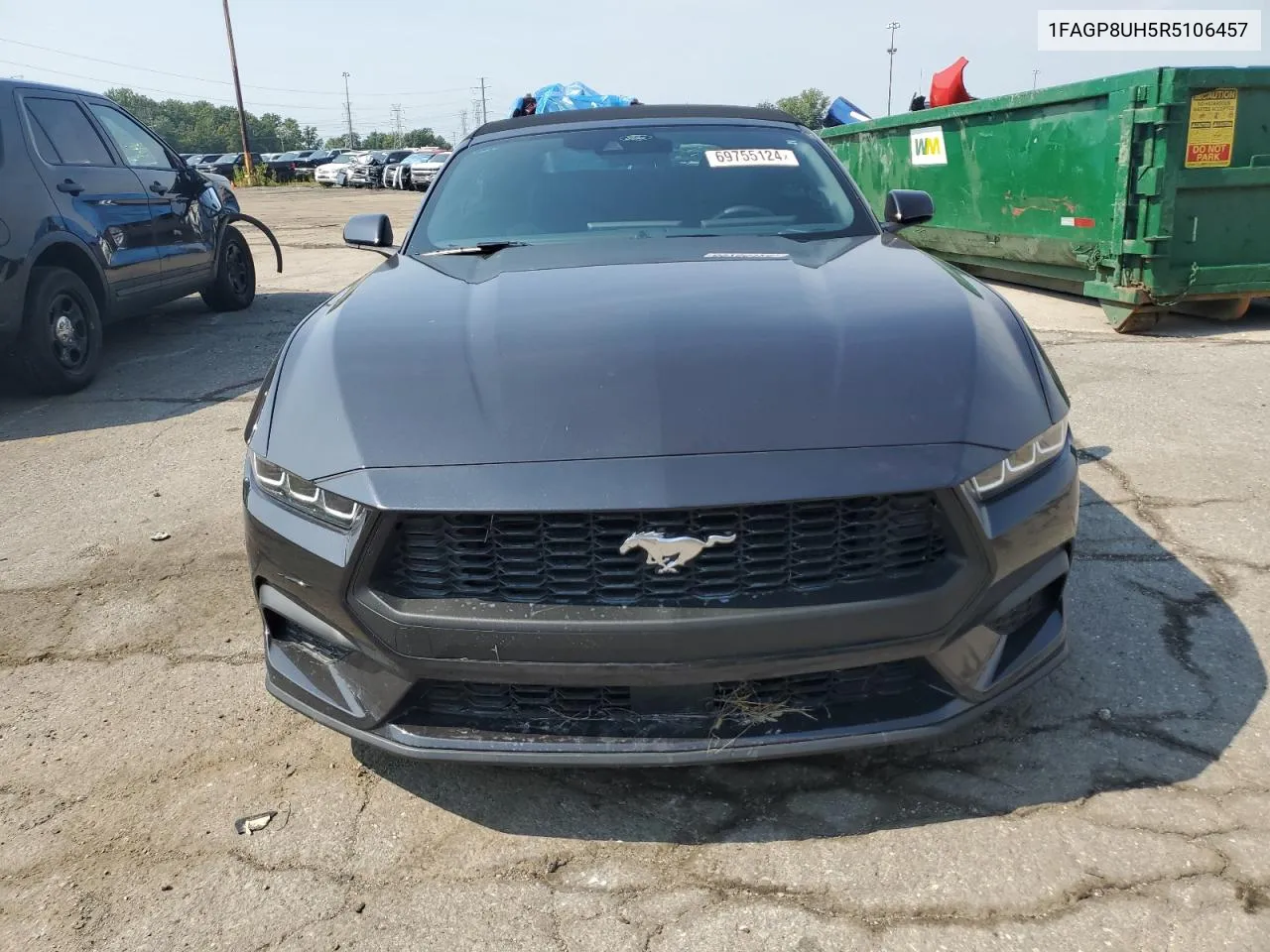 2024 Ford Mustang VIN: 1FAGP8UH5R5106457 Lot: 69755124