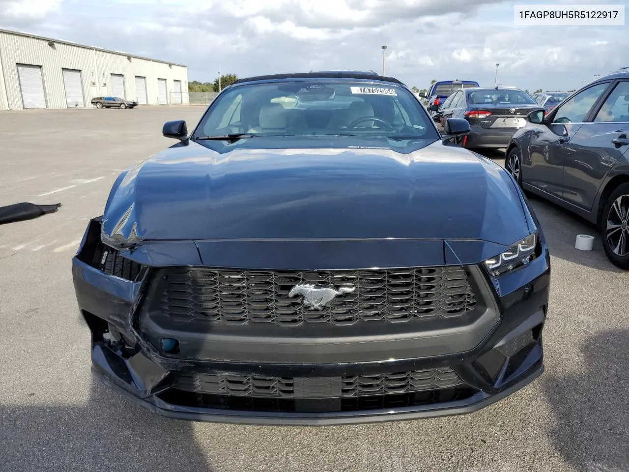 2024 Ford Mustang VIN: 1FAGP8UH5R5122917 Lot: 74752964