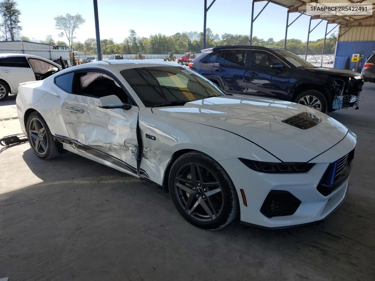 2024 Ford Mustang Gt VIN: 1FA6P8CF2R5422491 Lot: 75650244