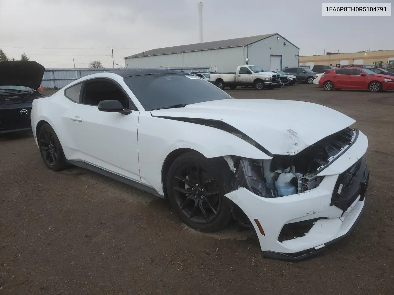 2024 Ford Mustang VIN: 1FA6P8TH0R5104791 Lot: 79716904