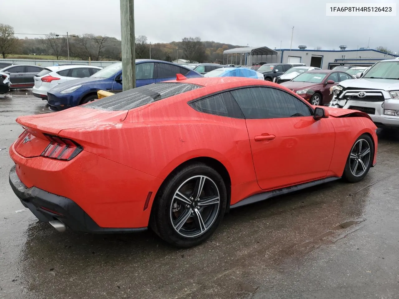 2024 Ford Mustang VIN: 1FA6P8TH4R5126423 Lot: 81293154