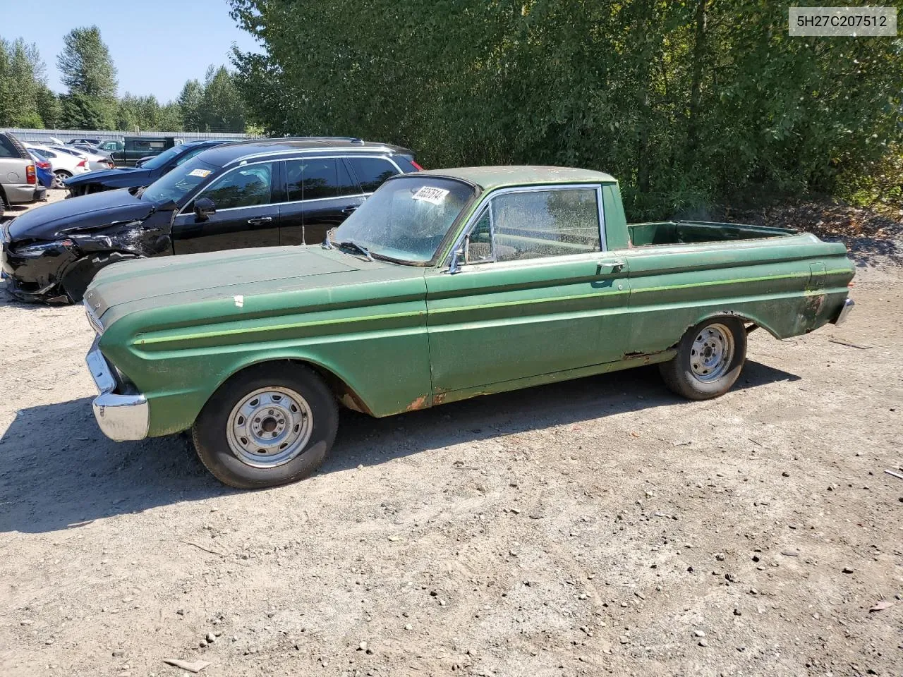 1965 Ford Ranchero VIN: 5H27C207512 Lot: 66357614