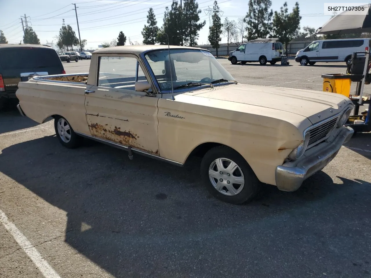 1965 Ford Ranchero VIN: 5H27T107306 Lot: 78108234