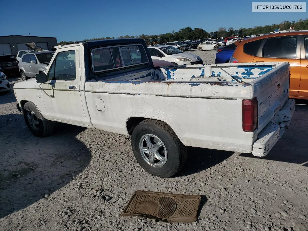 1983 Ford Ranger VIN: 1FTCR1059DUC61703 Lot: 74633904