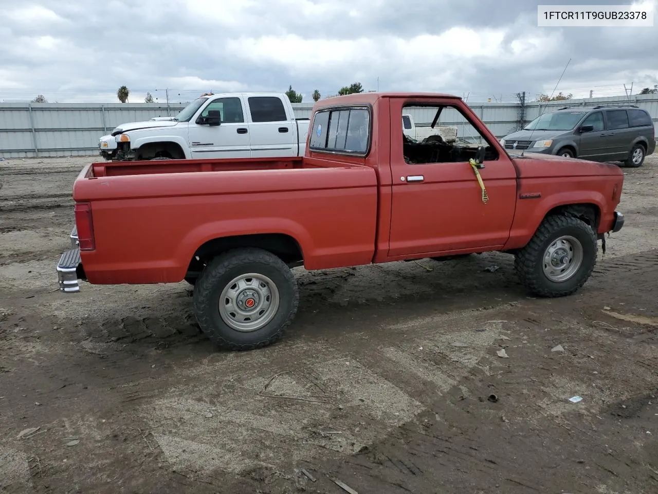 1986 Ford Ranger VIN: 1FTCR11T9GUB23378 Lot: 74385434