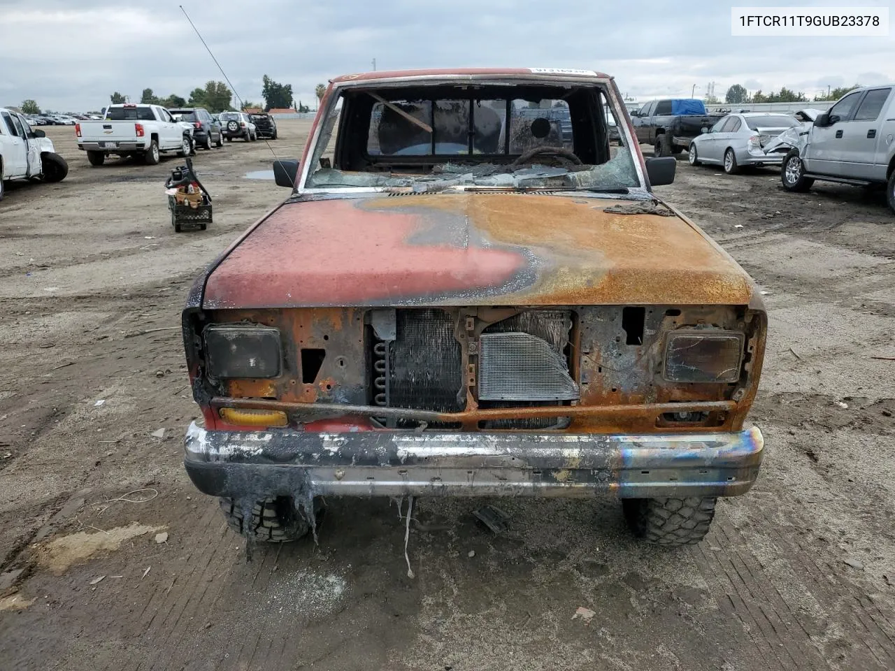 1986 Ford Ranger VIN: 1FTCR11T9GUB23378 Lot: 74385434