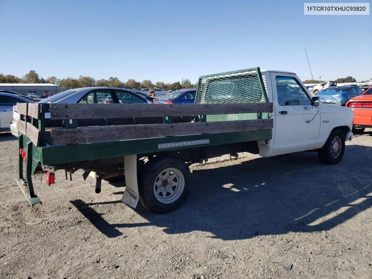 1987 Ford Ranger VIN: 1FTCR10TXHUC93820 Lot: 79346834