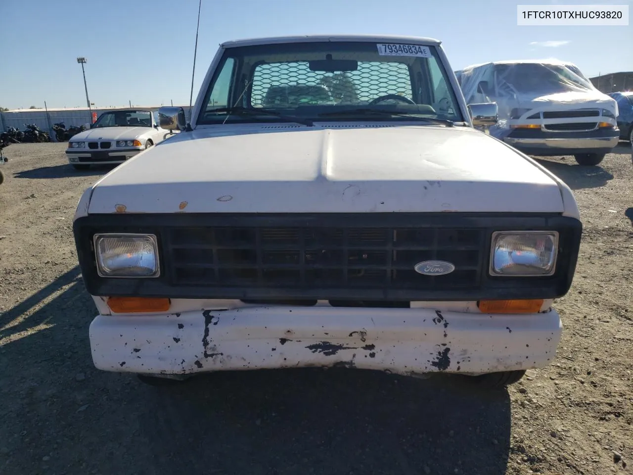 1987 Ford Ranger VIN: 1FTCR10TXHUC93820 Lot: 79346834