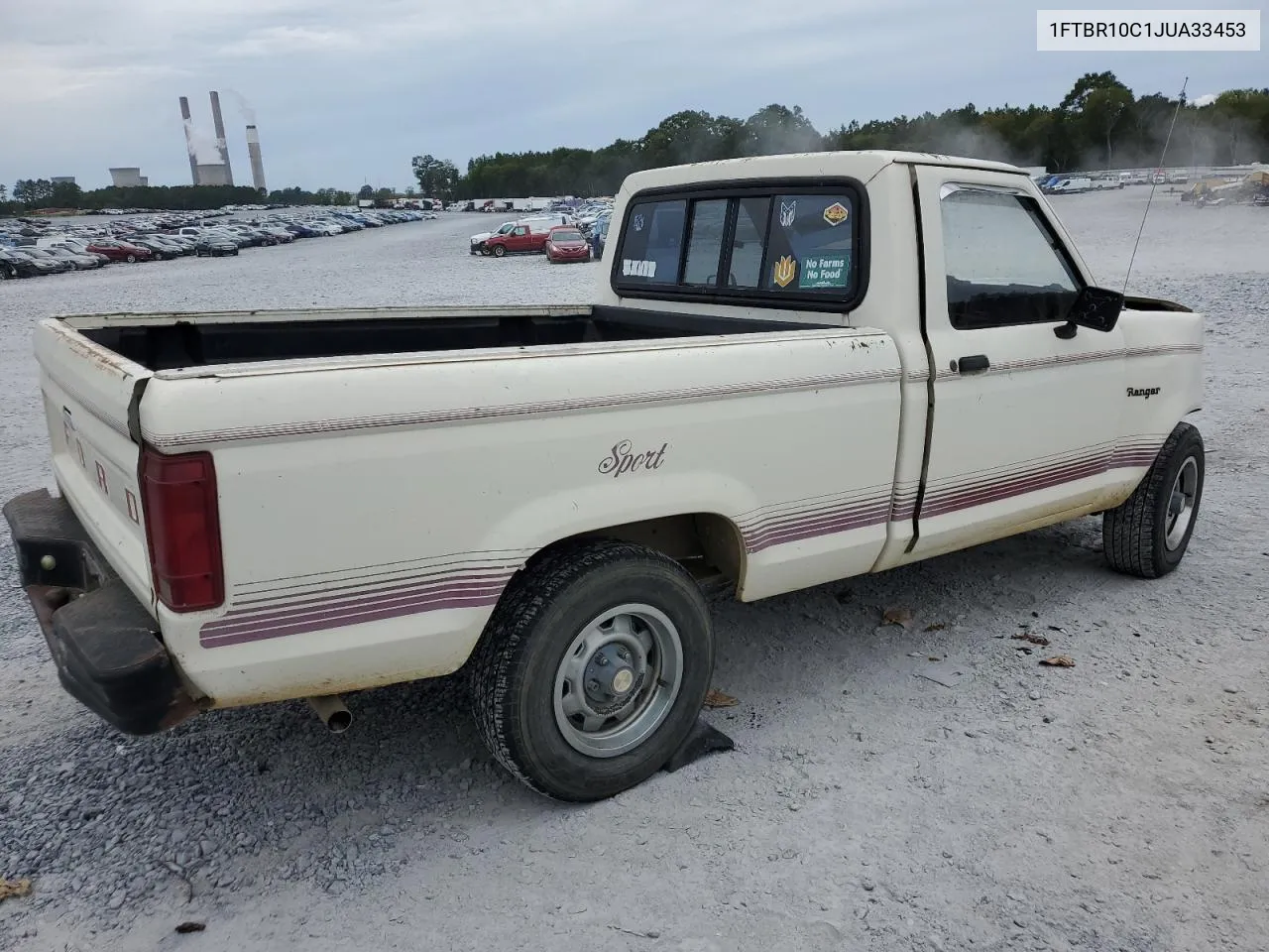 1988 Ford Ranger VIN: 1FTBR10C1JUA33453 Lot: 70514264