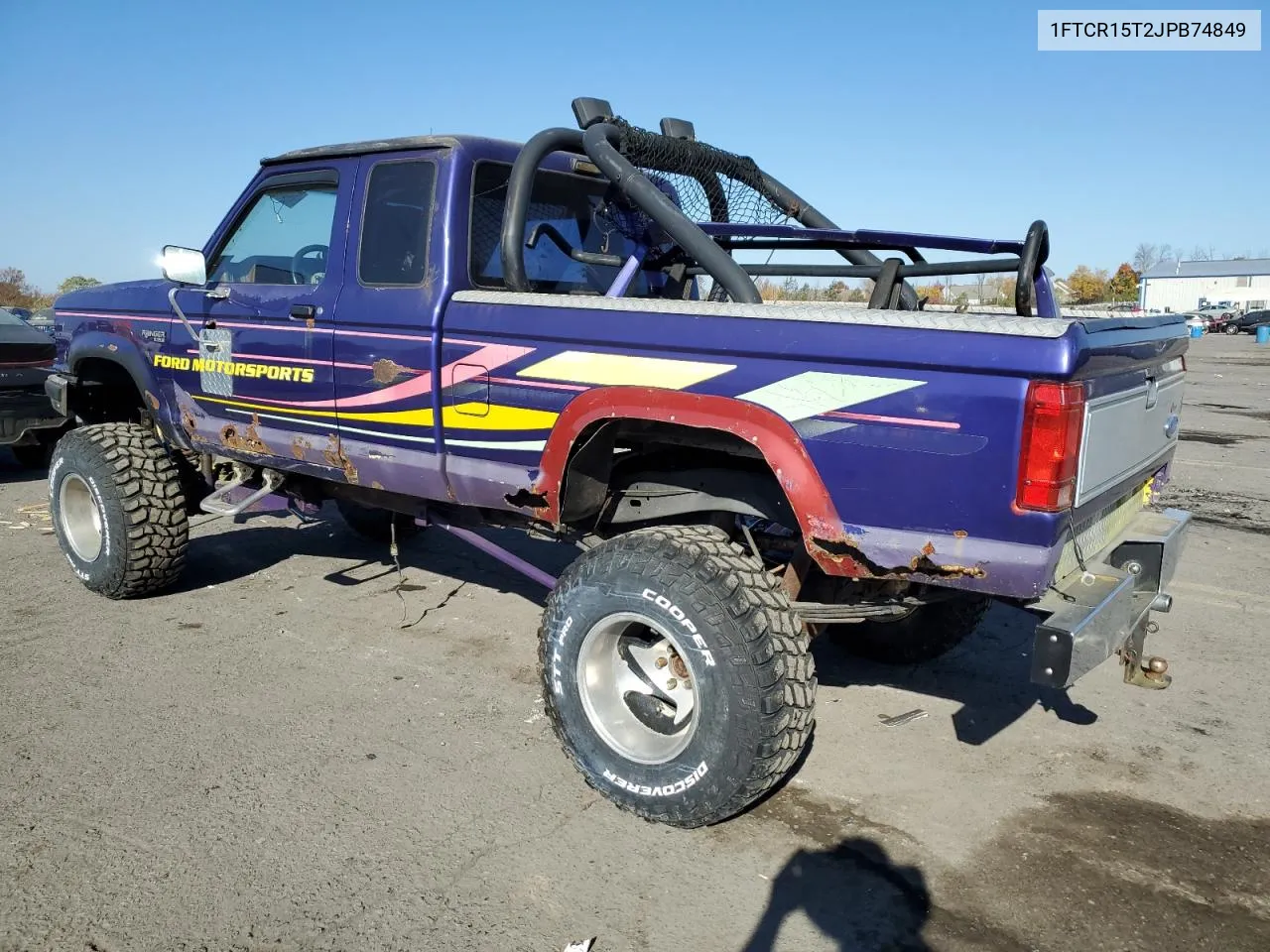 1FTCR15T2JPB74849 1988 Ford Ranger Super Cab