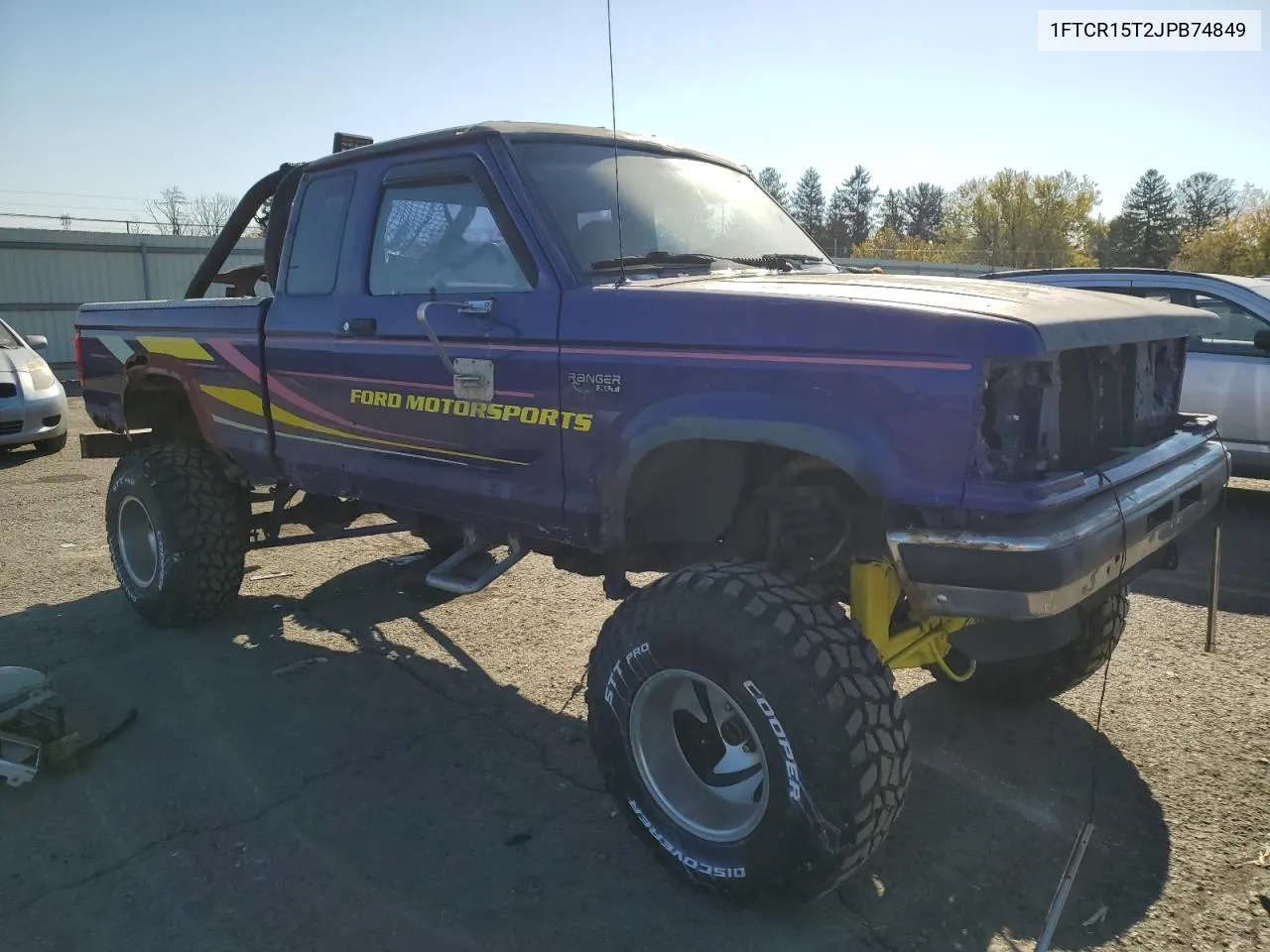 1FTCR15T2JPB74849 1988 Ford Ranger Super Cab