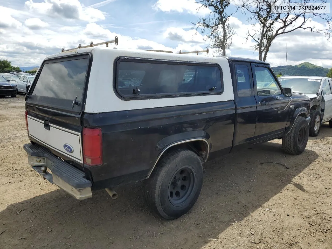 1989 Ford Ranger Super Cab VIN: 1FTCR14T9KPB24677 Lot: 50465254