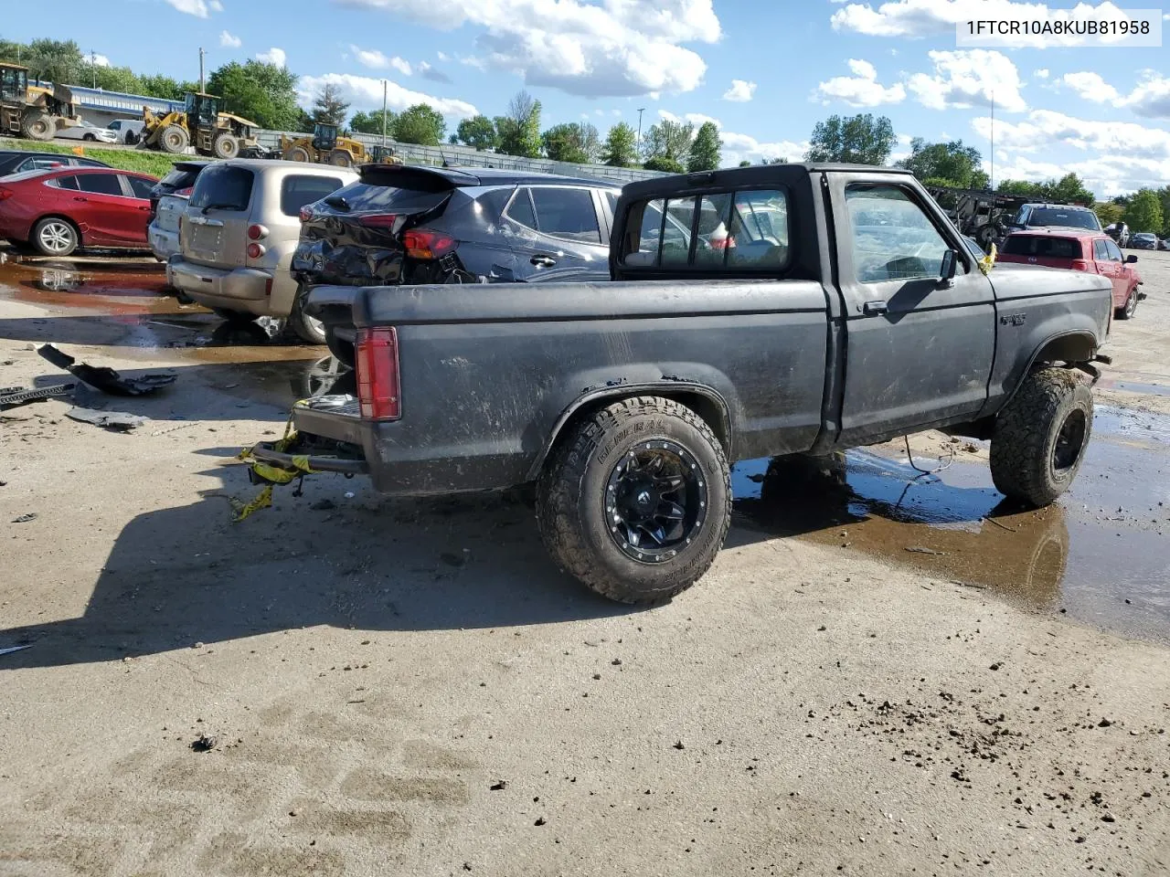 1989 Ford Ranger VIN: 1FTCR10A8KUB81958 Lot: 54513444