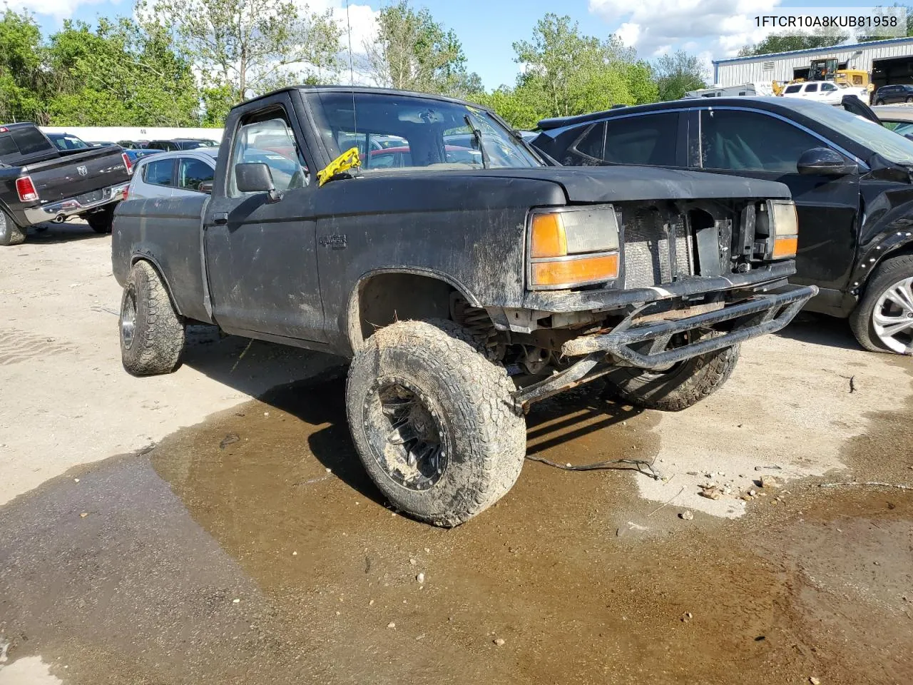 1FTCR10A8KUB81958 1989 Ford Ranger