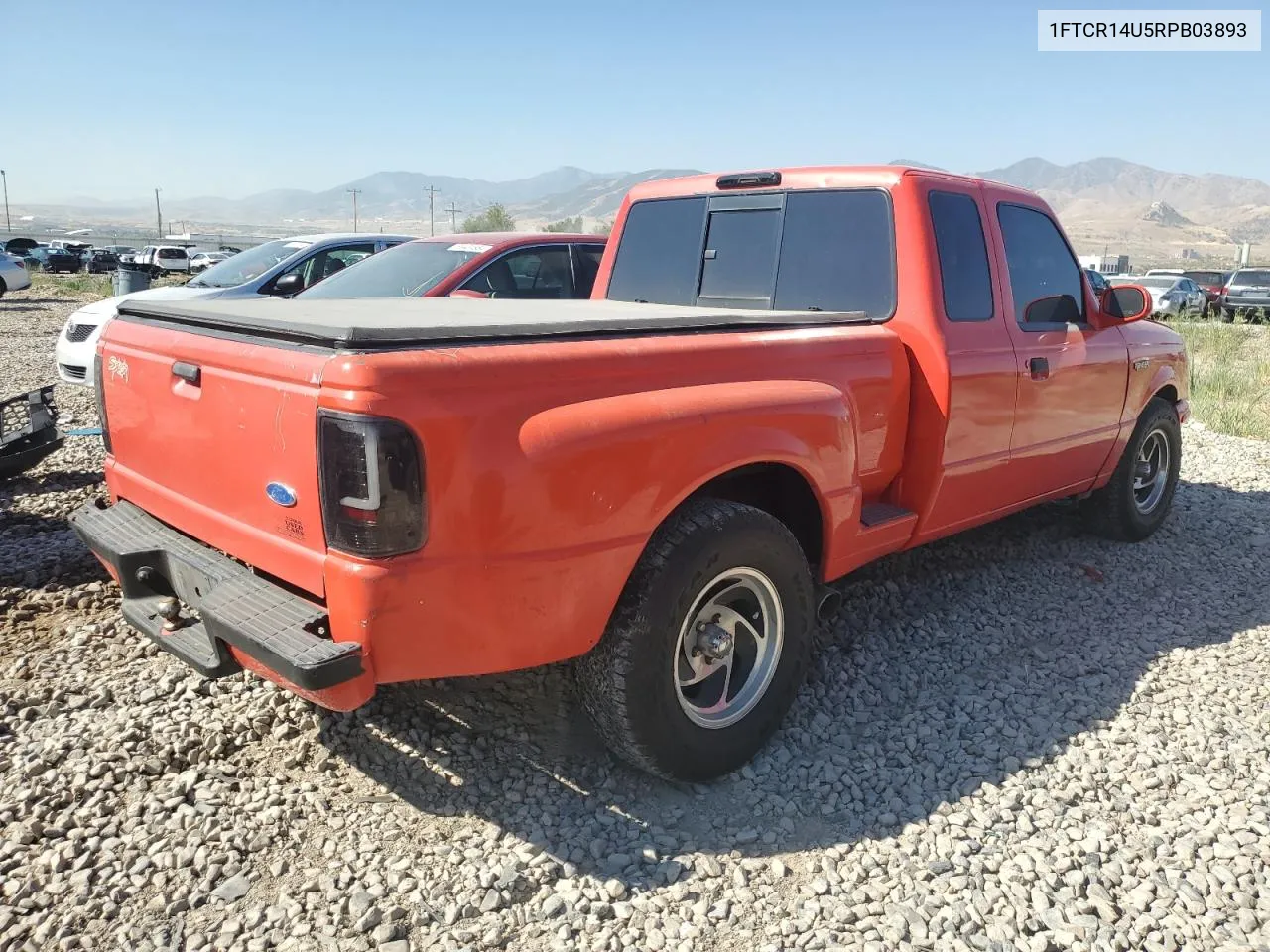 1990 Ford Ranger Super Cab VIN: 1FTCR14U5RPB03893 Lot: 69588654