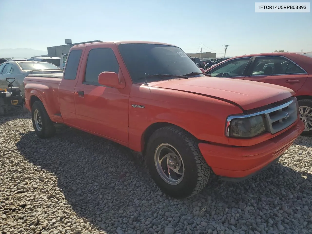 1990 Ford Ranger Super Cab VIN: 1FTCR14U5RPB03893 Lot: 69588654