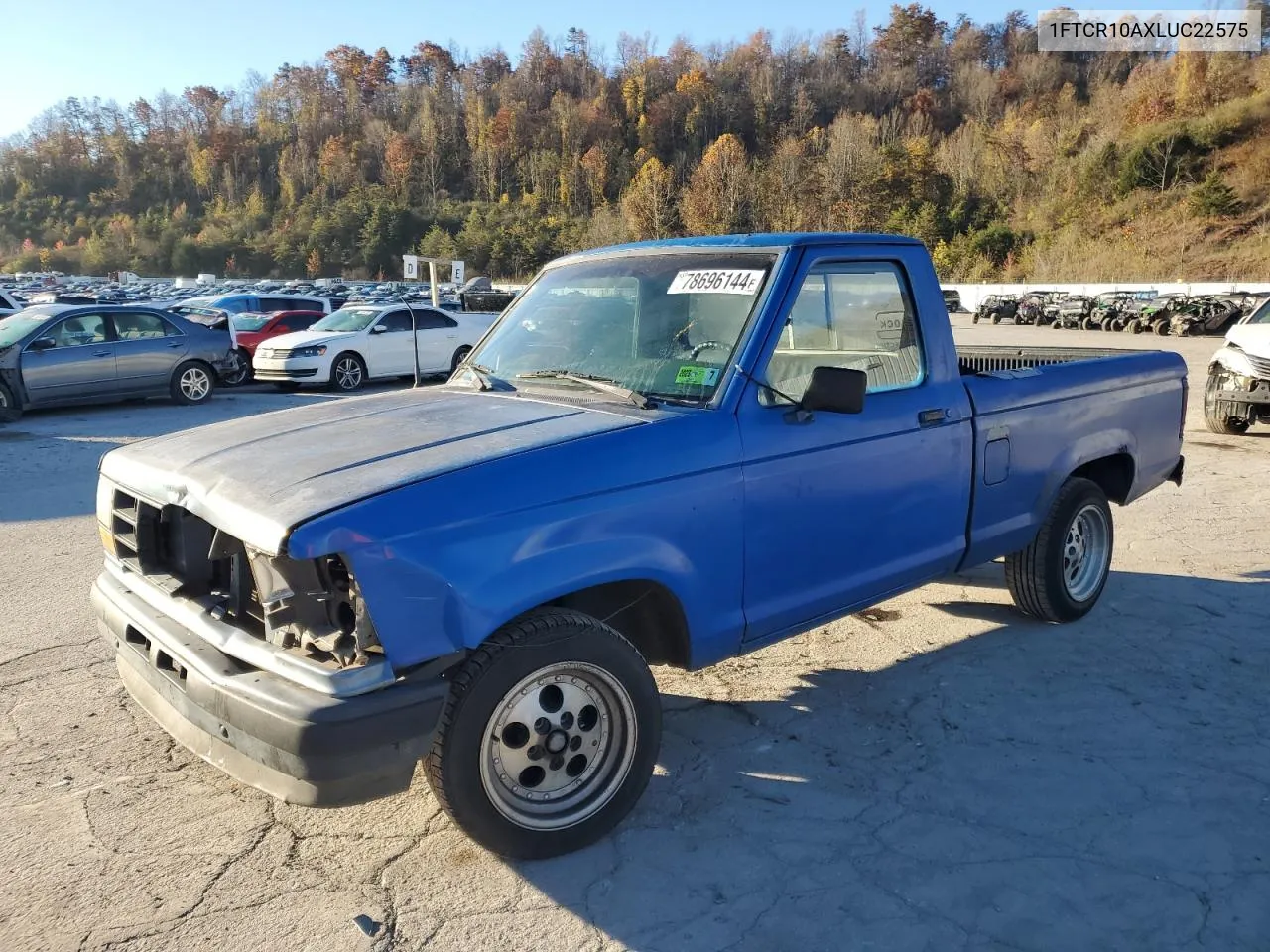 1990 Ford Ranger VIN: 1FTCR10AXLUC22575 Lot: 78696144