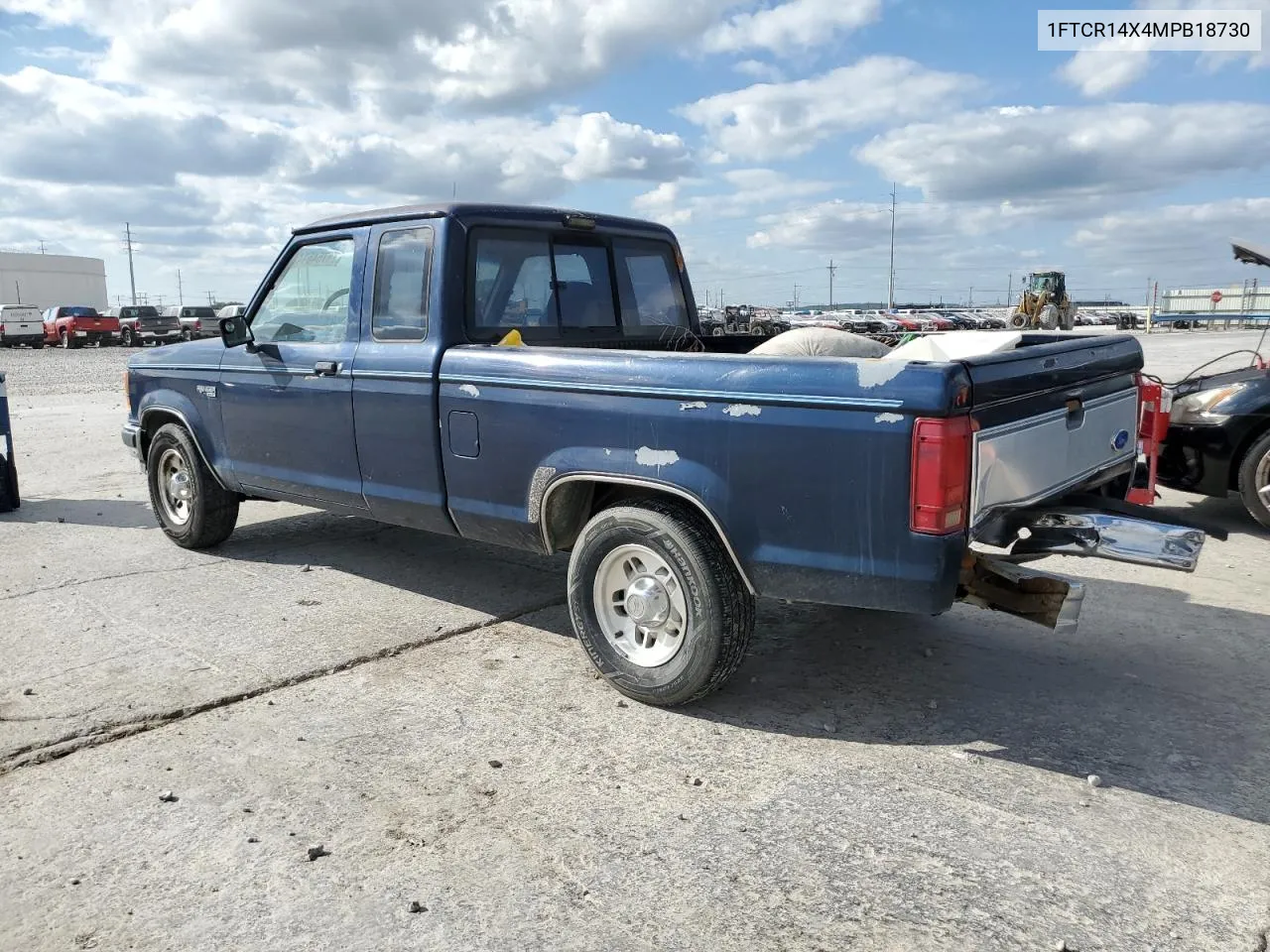 1991 Ford Ranger Super Cab VIN: 1FTCR14X4MPB18730 Lot: 71754514