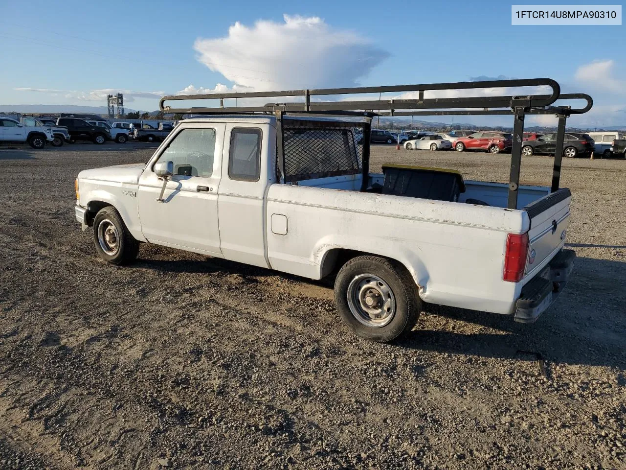 1991 Ford Ranger Super Cab VIN: 1FTCR14U8MPA90310 Lot: 78332474