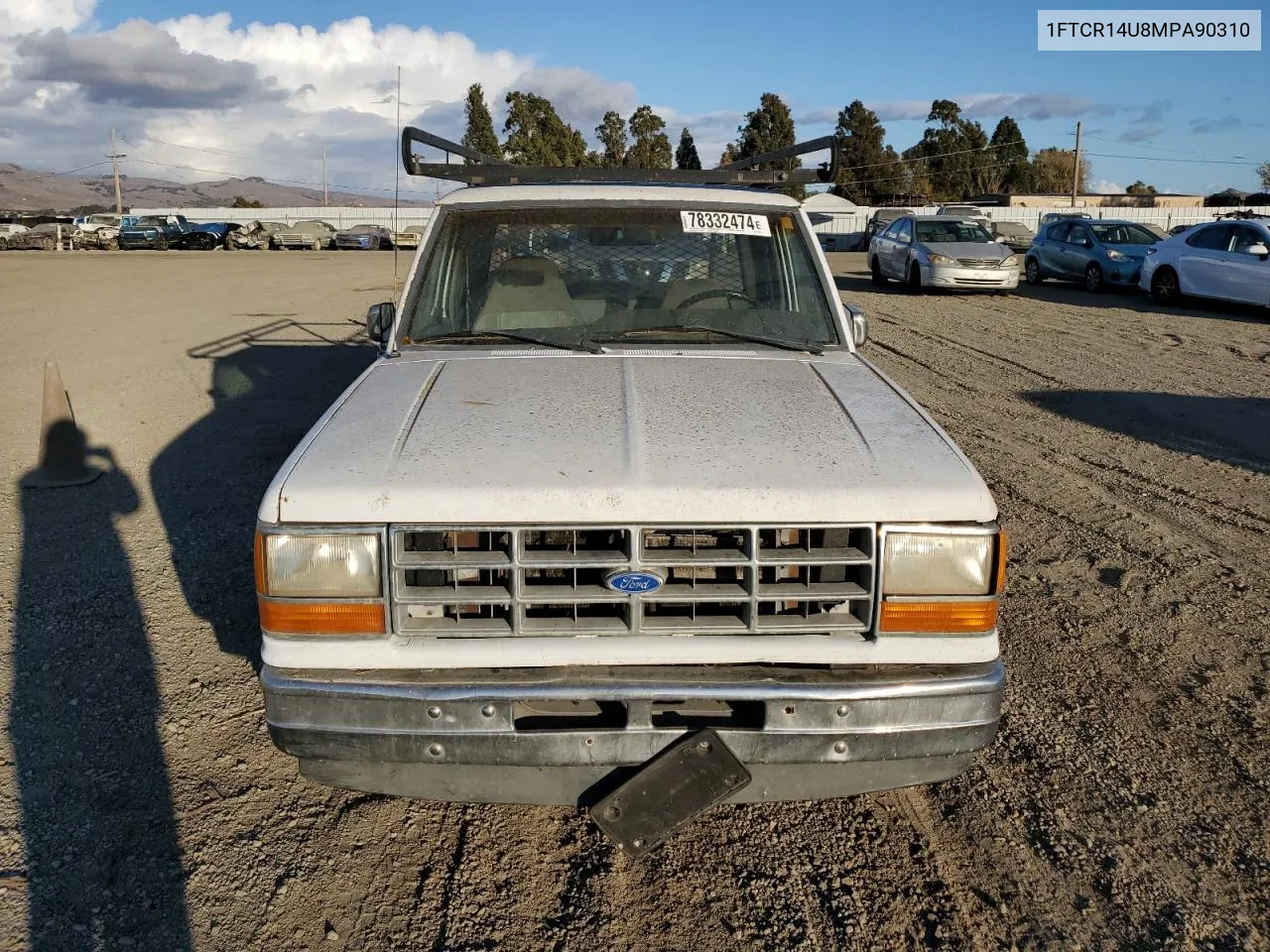 1991 Ford Ranger Super Cab VIN: 1FTCR14U8MPA90310 Lot: 78332474