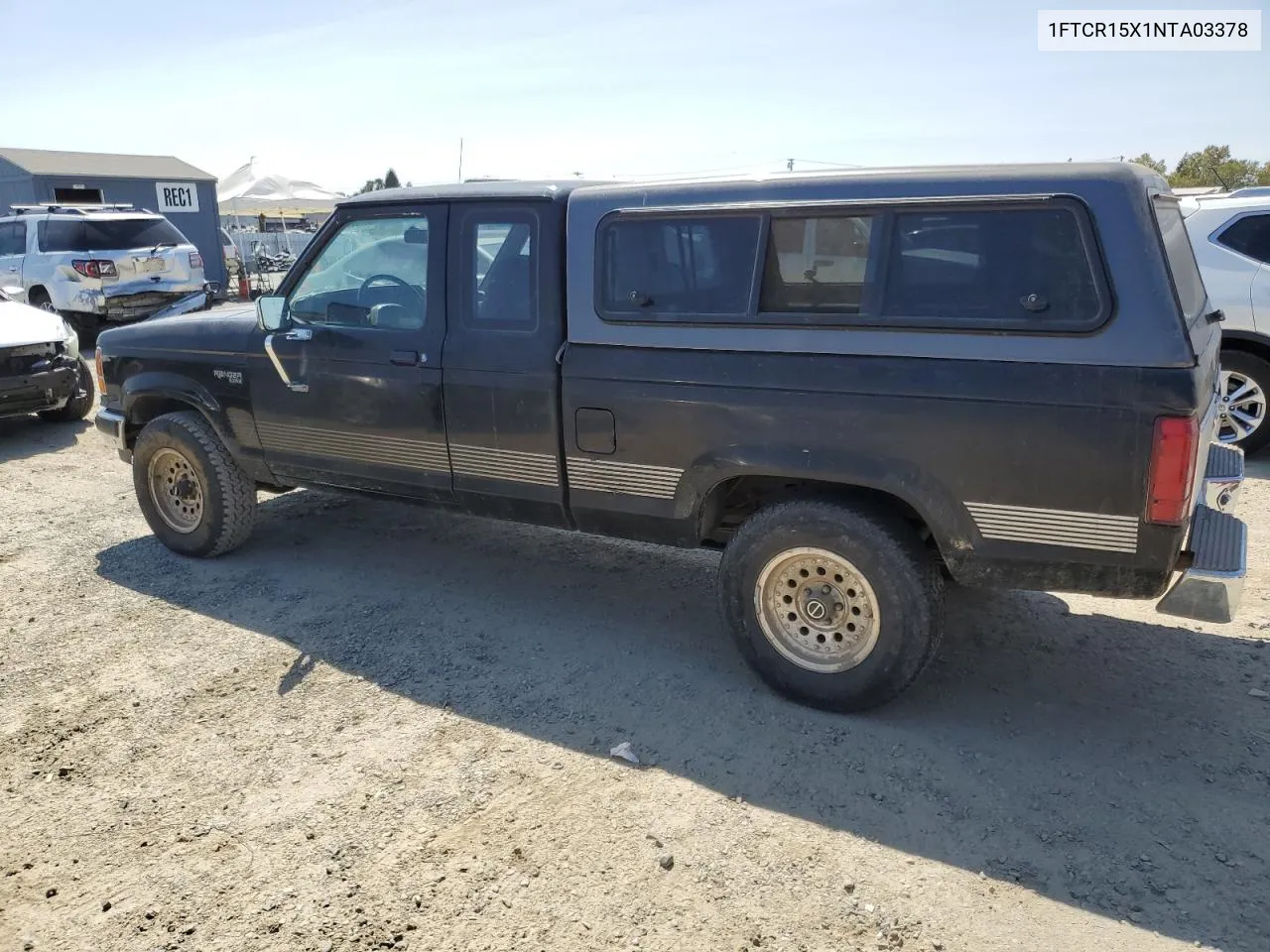 1992 Ford Ranger Super Cab VIN: 1FTCR15X1NTA03378 Lot: 68738084