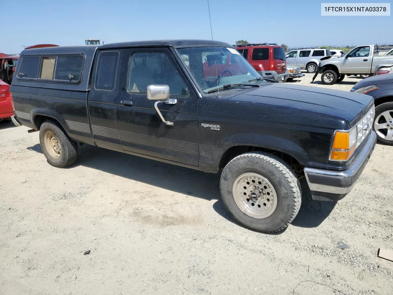 1992 Ford Ranger Super Cab VIN: 1FTCR15X1NTA03378 Lot: 68738084