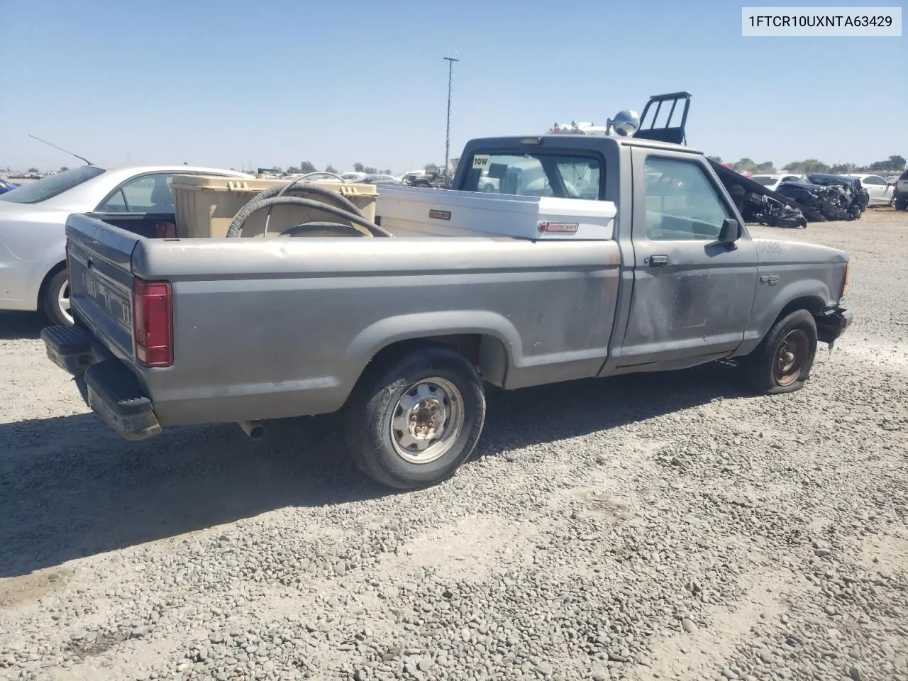 1992 Ford Ranger VIN: 1FTCR10UXNTA63429 Lot: 71136344