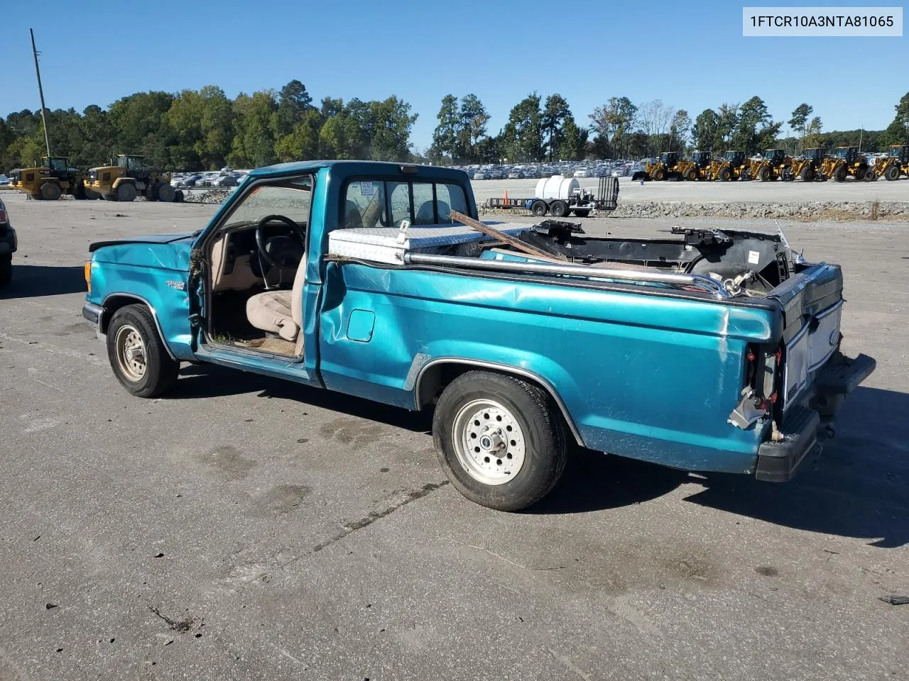 1992 Ford Ranger VIN: 1FTCR10A3NTA81065 Lot: 74002434