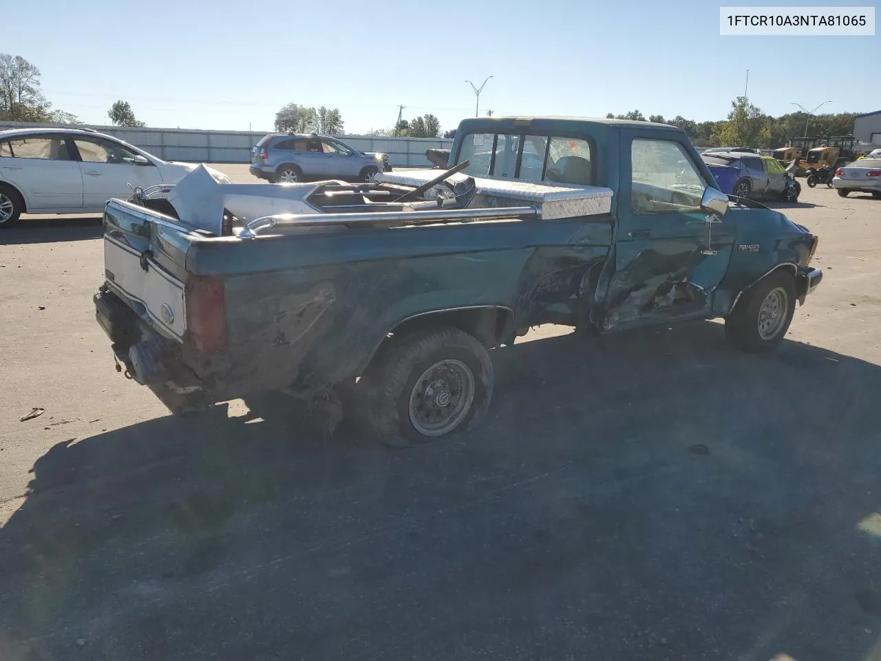 1992 Ford Ranger VIN: 1FTCR10A3NTA81065 Lot: 74002434