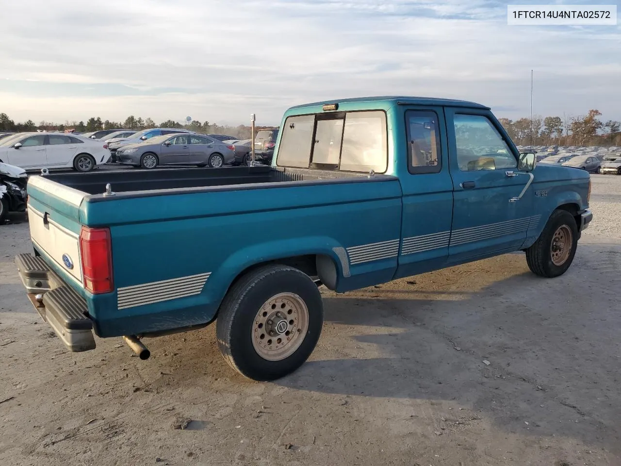 1992 Ford Ranger Super Cab VIN: 1FTCR14U4NTA02572 Lot: 77443844