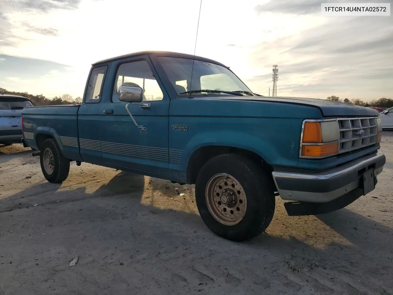 1992 Ford Ranger Super Cab VIN: 1FTCR14U4NTA02572 Lot: 77443844